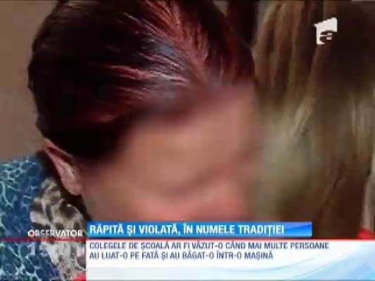 Răpită şi violată, în numele tradiției!