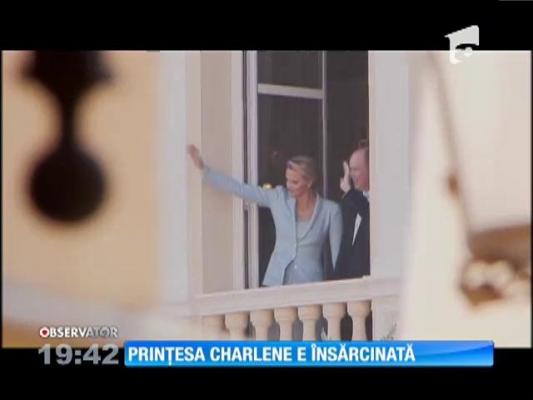 Prinţesa Charlene este însărcinată