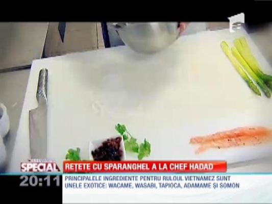 Reţete cu sparanghel a la chef Hadad