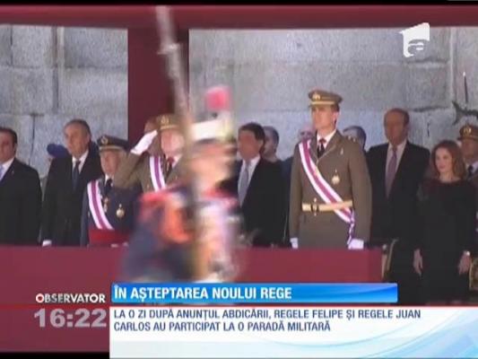 Două capete încoronate și o paradă militară!
