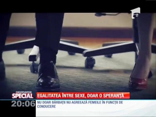Femeile și bărbații sunt egali doar pe hârtie