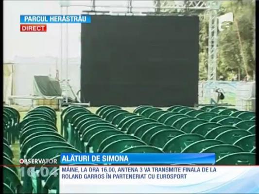 Românii pot vedea finala de la Roland Garros în Parcul Herăstrău!