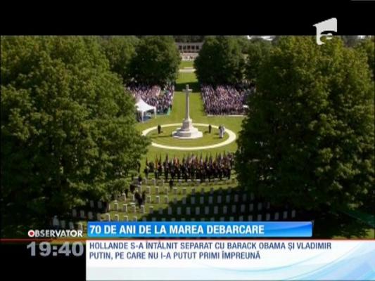 70 de ani de la marea debarcare din Normandia