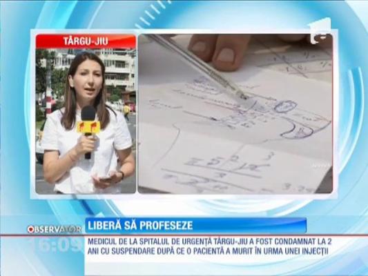 Liberă să profeseze după injecția mortală!