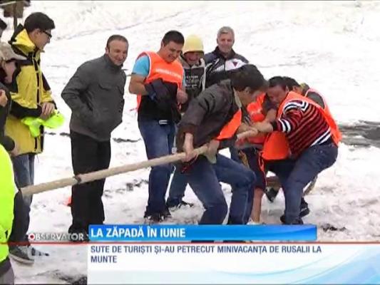 Sărbătorile Zăpezii în plină vară!