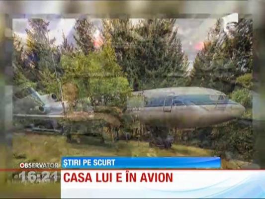 Aşa casă să tot ai! Un bărbat din Oregon a transformat o aeronavă Boeing într-o locuinţă