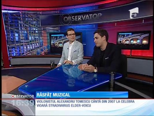 Alexandru Tomescu şi Eduard Kunz, la Turneul Naţional Stradivarius