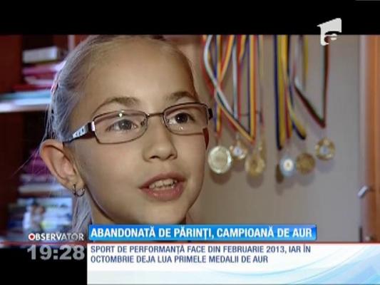 Abandonată de părinţi, campioană mondială la doar 11 ani