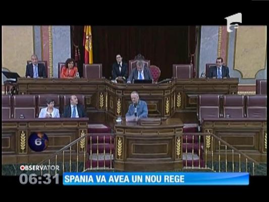 Felipe al VI-lea, noul rege al Spaniei!