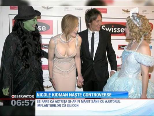 Controverse din showbiz! Nicole Kidman şi-ar fi mărit bustul