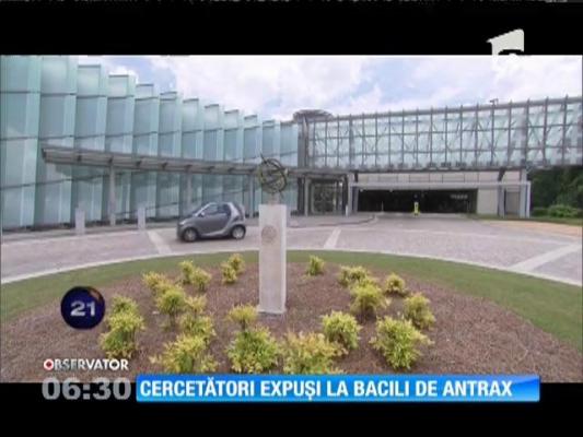 Cercetători expuşi la bacili de antrax