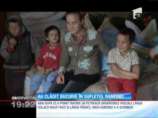 Au clădit bucurie în sufletul Ramonei