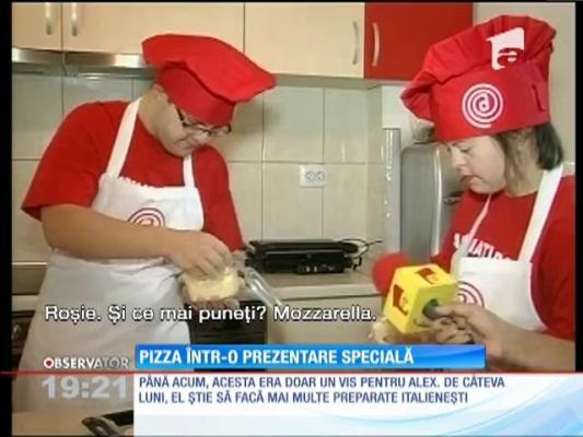 Oameni cu Sindromul Down angajați la restaurant