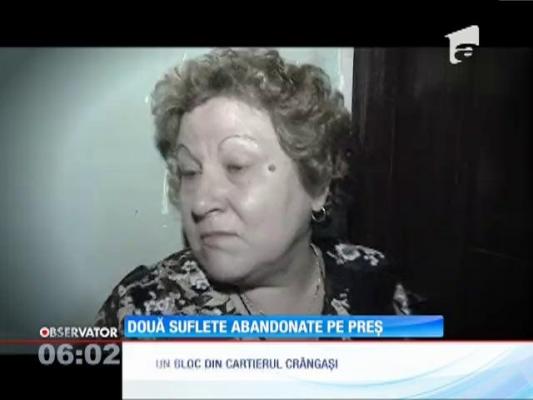Două fetiţe, abandonate într-o scară de bloc din Capitală