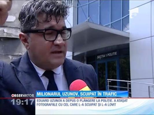 Regele imobiliarelor, Eduard Uzunov, agresat în trafic