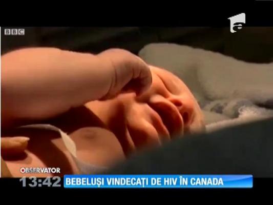 Bebeluşi vindecaţi de HIV