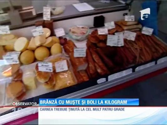 Focar de mizerie! Vanzătorii din pieţe nu ţin cont de temperatura de afară