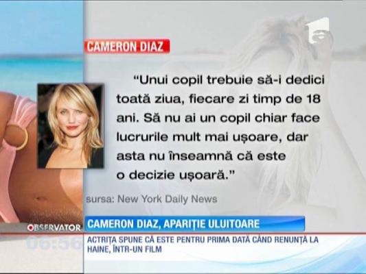 Cameron Diaz, în costumul Evei!