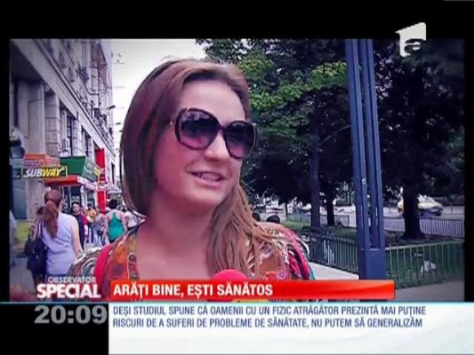 SPECIAL! Oamenii frumoşi sunt mult mai sănătoşi