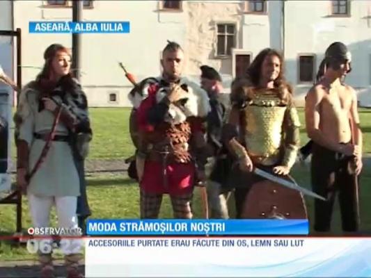 Paradă de modă inedită în cetatea de la Alba Iulia