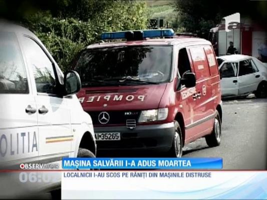 Maşina salvării i-a adus moartea