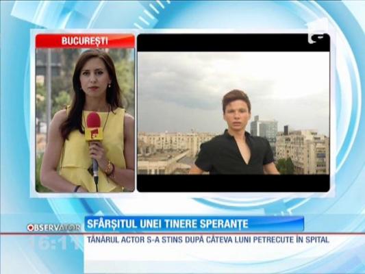 Sfârşit tragic pentru o tânără speranţă a teatrului românesc