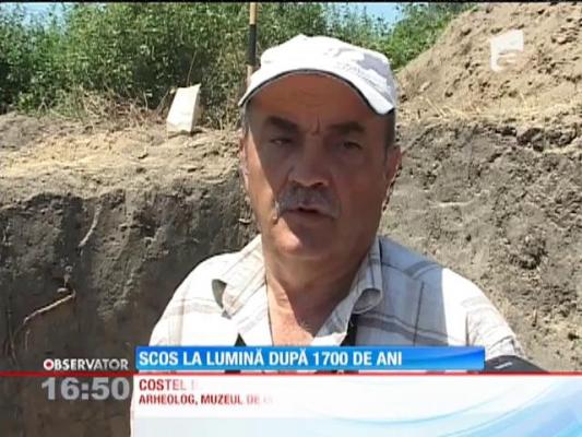 Descoperire uimitoare! Un cuptor din secolul al IV-lea a fost găsit în Galaţi