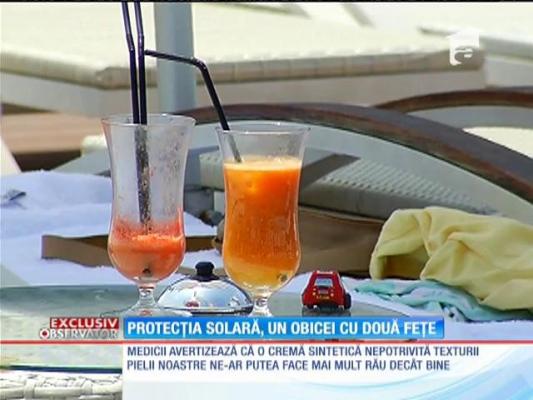 Crema de protecţie solară ne poate îmbolnăvi grav