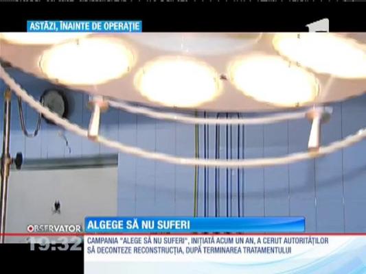 Alege să nu suferi! Prima intervenţie de protezare mamară