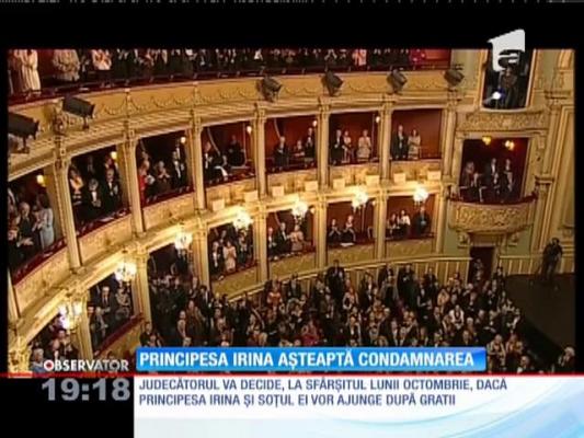 Principesa Irina și-a recunoscut vina!