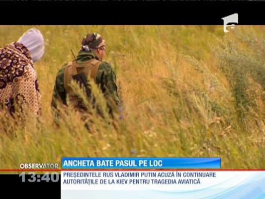 Ancheta tragediei din Ucraina bate pasul pe loc