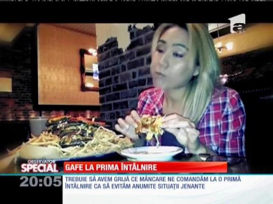 Special! Gafe la prima întâlnire