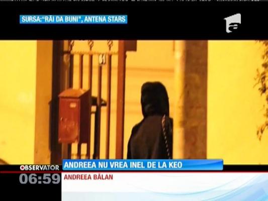 Andreea Bălan a fost cerută de soţie de Keo!