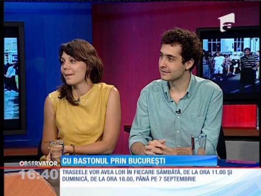 Începe proiectul ”Cu bastonul prin Bucureşti”