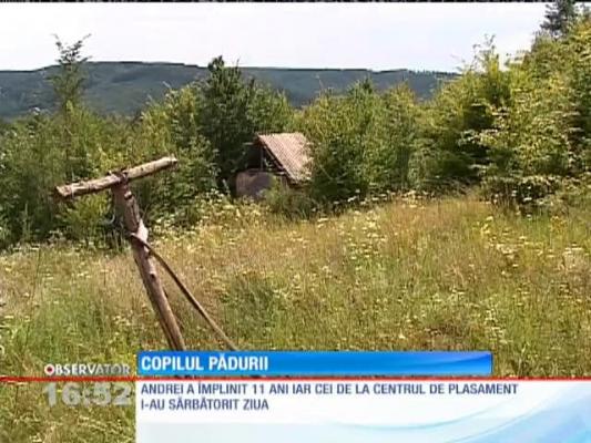 Copilul pădurii şi-a sărbătorit ziua de naştere pentru prima dată