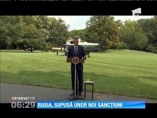 SUA și UE sancționează Rusia
