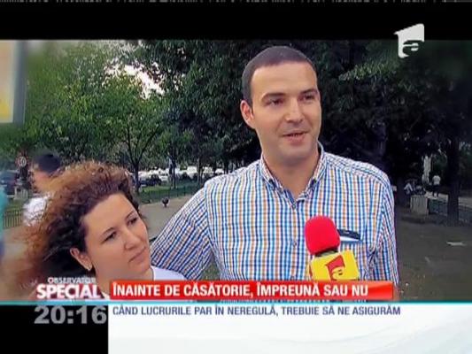 Înainte de căsătorie, împreună sau nu