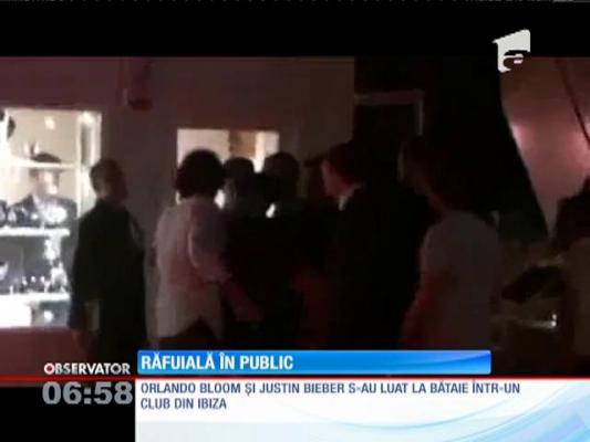 Orlando Bloom şi Justin Bieber s-au luat la bataie