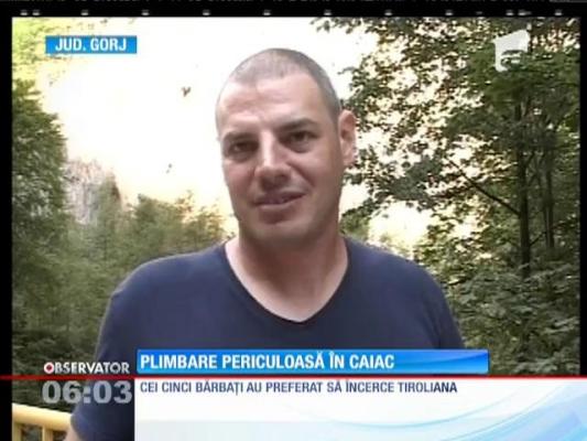 Un ghid turistic a fost rănit pe râul Olt! Verifica un traseu de rafting