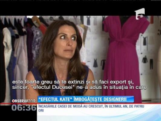 Efectul "Kate" îmbogățește designerii