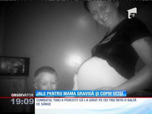 Jale pentru mama gravidă și copiii uciși în Franța