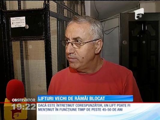 Cele mai multe ascensoare din România sunt în prag de pensionare