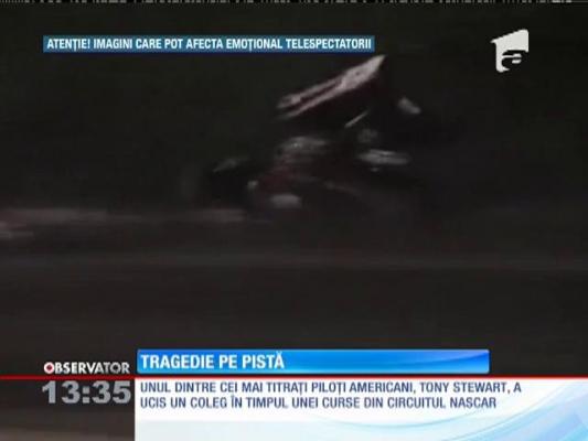 Un pilot a fost lovit mortal de o mașină în timpul unei curse din circuitul NASCAR