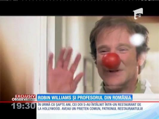 Robin Williams a luat lecţii de înot de la un campion naţional al României