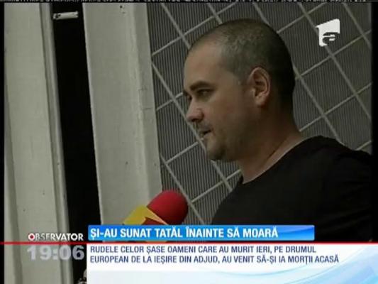 Cele două fetiţe care au pierit lângă Adjud şi-au sunat tatăl înainte de accident
