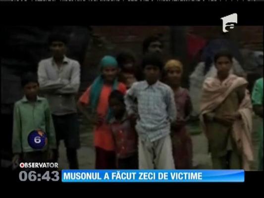 Musonul a făcut victime şi în India