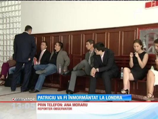 Dinu Patriciu va fi înmormântat la Londra