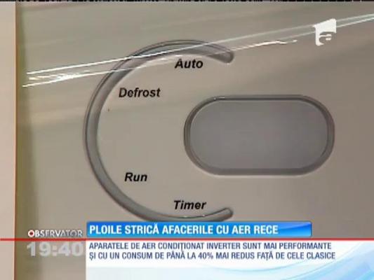 Ploile strică afacerile cu aparatele de aer condiționat