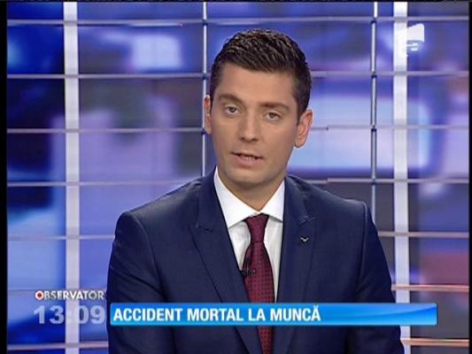 Accident mortal la muncă, în judeţul Buzău