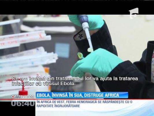 Un medic şi o misionară vindecaţi de Ebola au fost externaţi, în Statele Unite